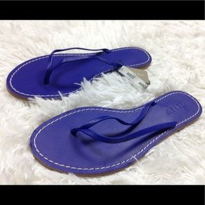 Leather Capri Sandals | J. Crew | Royal Blue